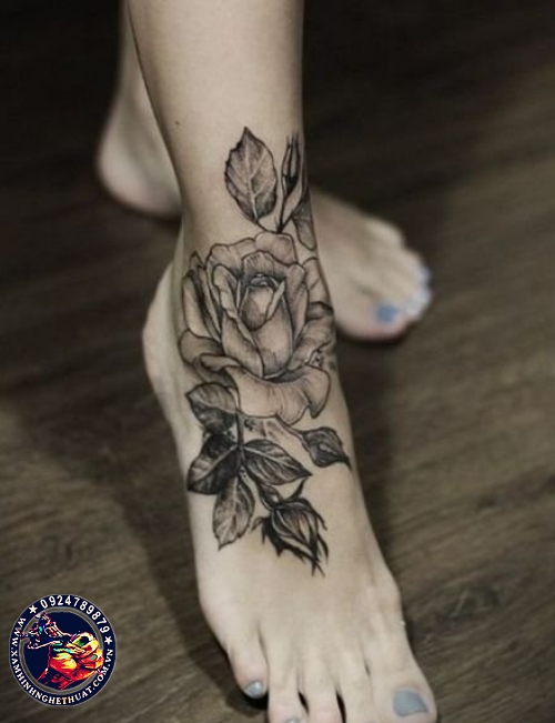HINH XĂM CỔ CHÂN 3