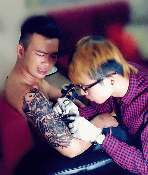 XĂM HÌNH NGHỆ THUẬT - TATTOO PHI DŨNG 0924789879